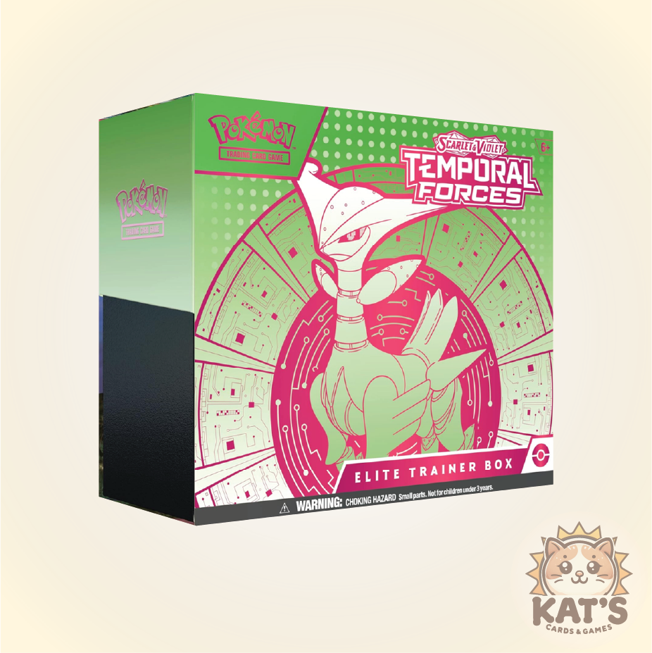 Scarlet & Violet - Temporal Forces Elite Trainer Box - Iron leaves (SV05)