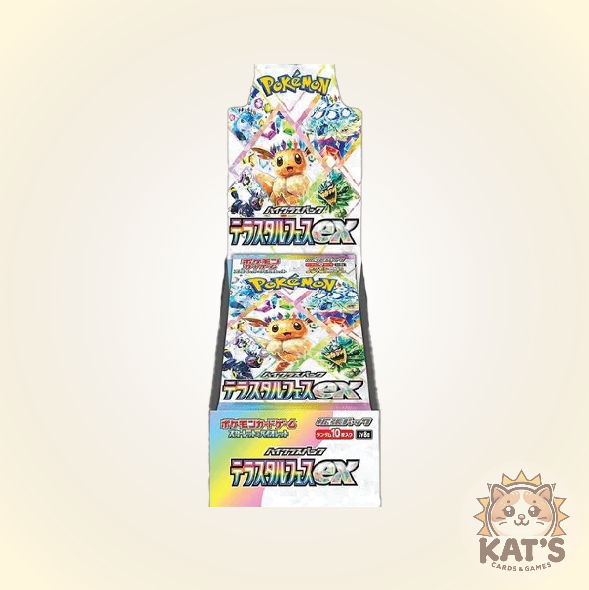 Japanese S&V - Terastal Festival Booster Box (SV8a) - 10 Japanese Booster Packs