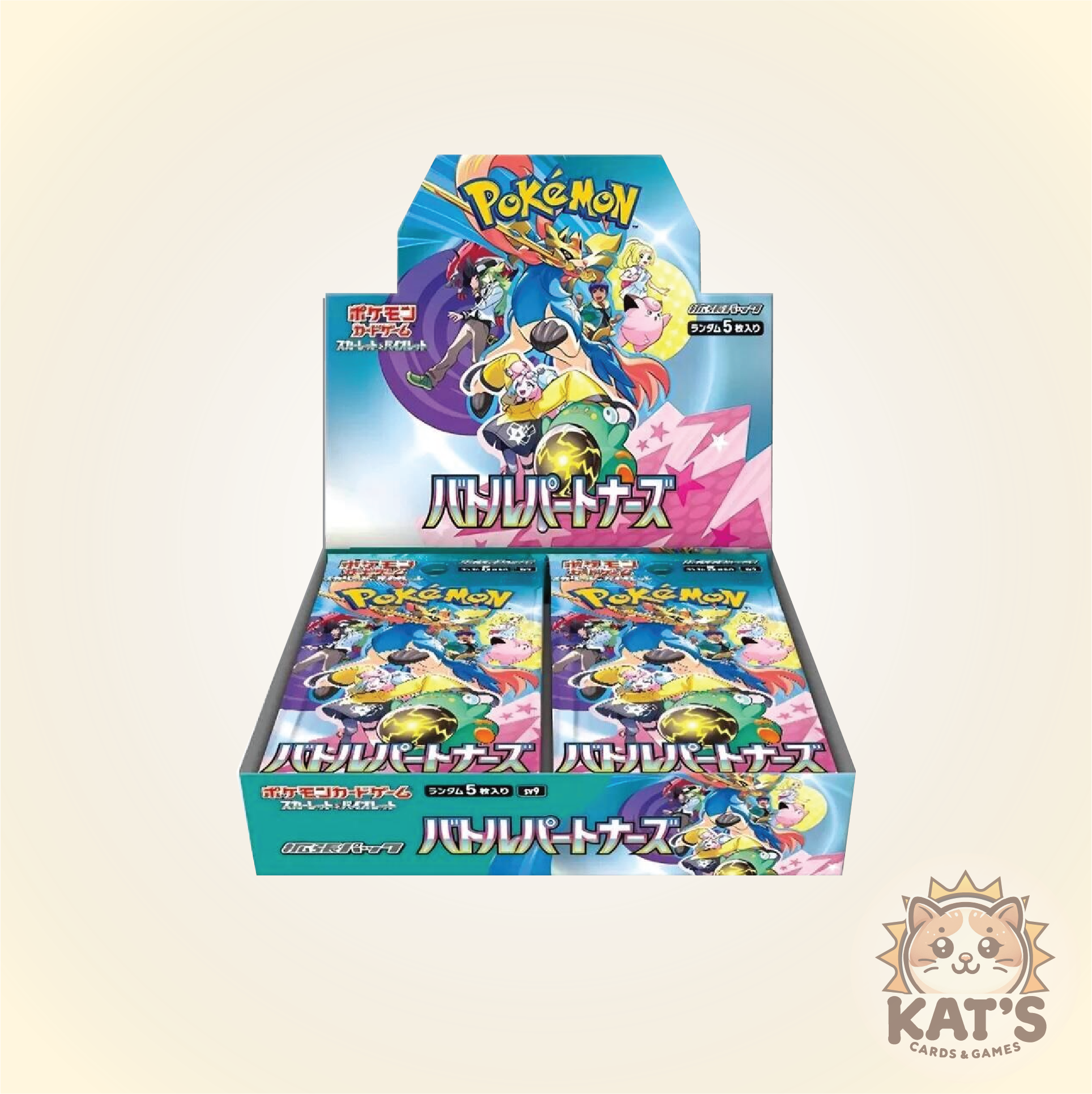 Japanese S&V - Battle Partners Booster Box (SV9) - 30 Japanese Booster Packs