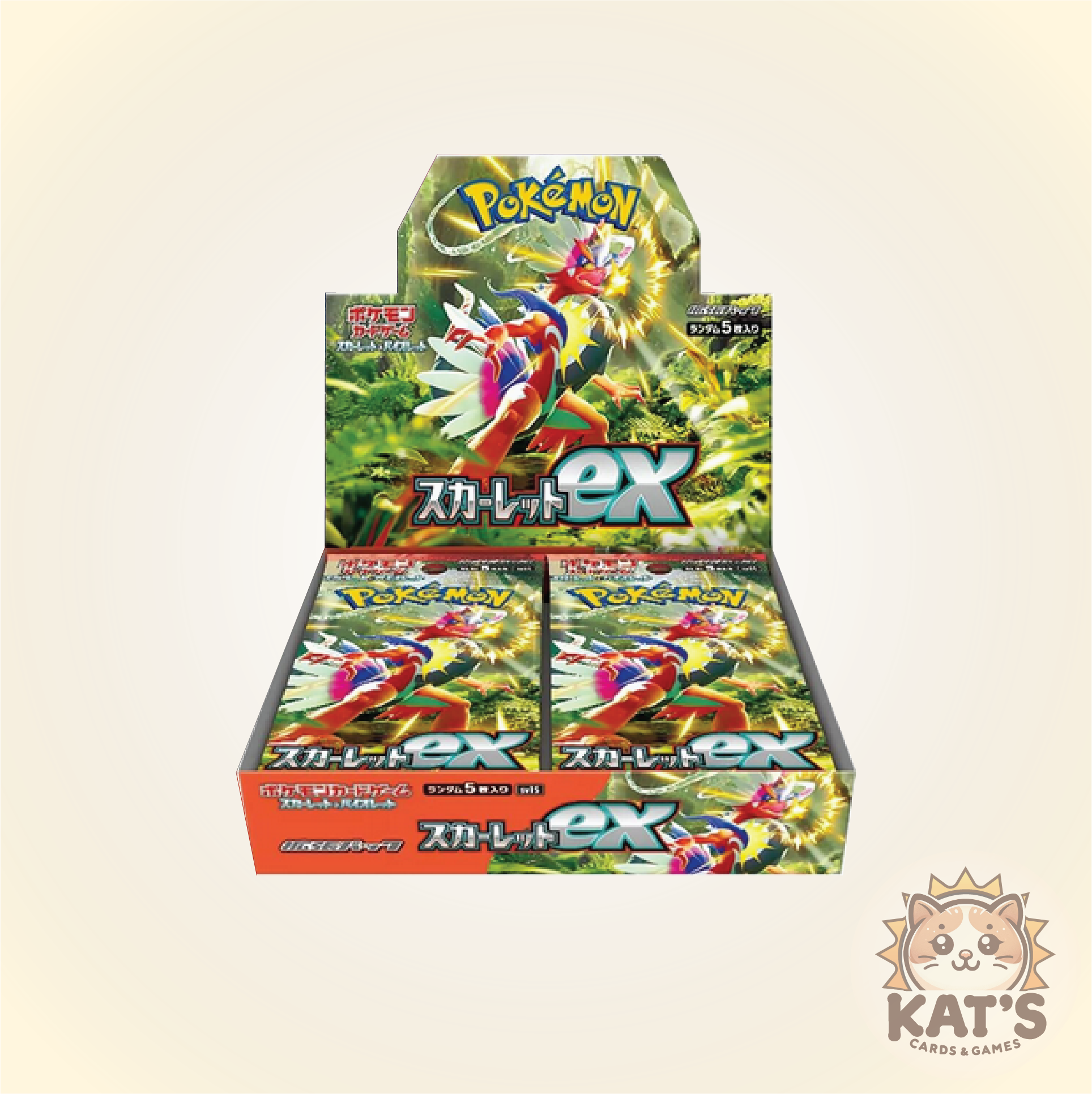Japanese S&V - Scarlet ex Booster Box (SV1S) - 30 Japanese Booster Packs