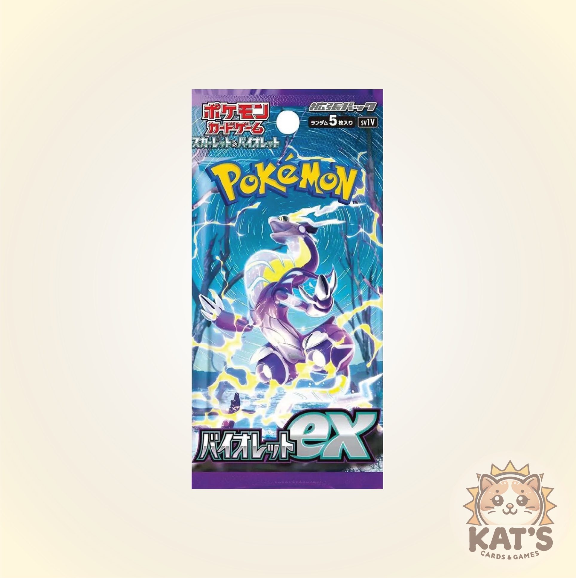 Japanese S&V - Violet Booster Pack (SV1V) - 1 Sealed Pack