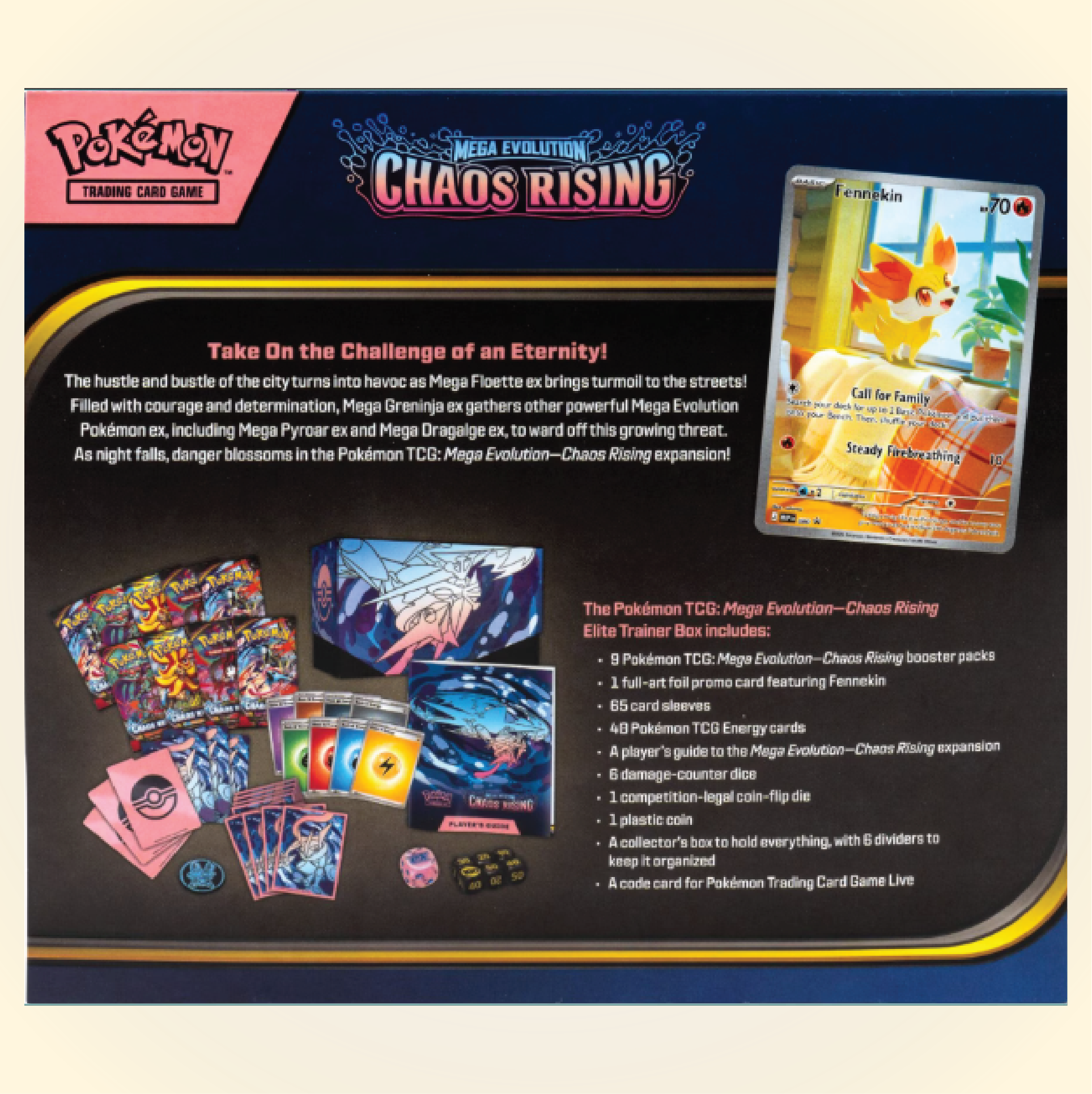 Mega Evolution - Chaos Rising Elite Trainer Box - (ME04)