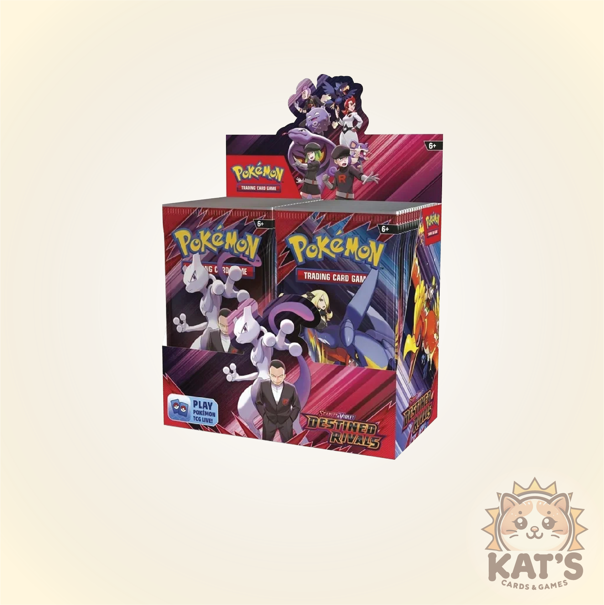 Scarlet and Violet - Destined Rivals Booster Box (SV10) - 36 Packs Sealed