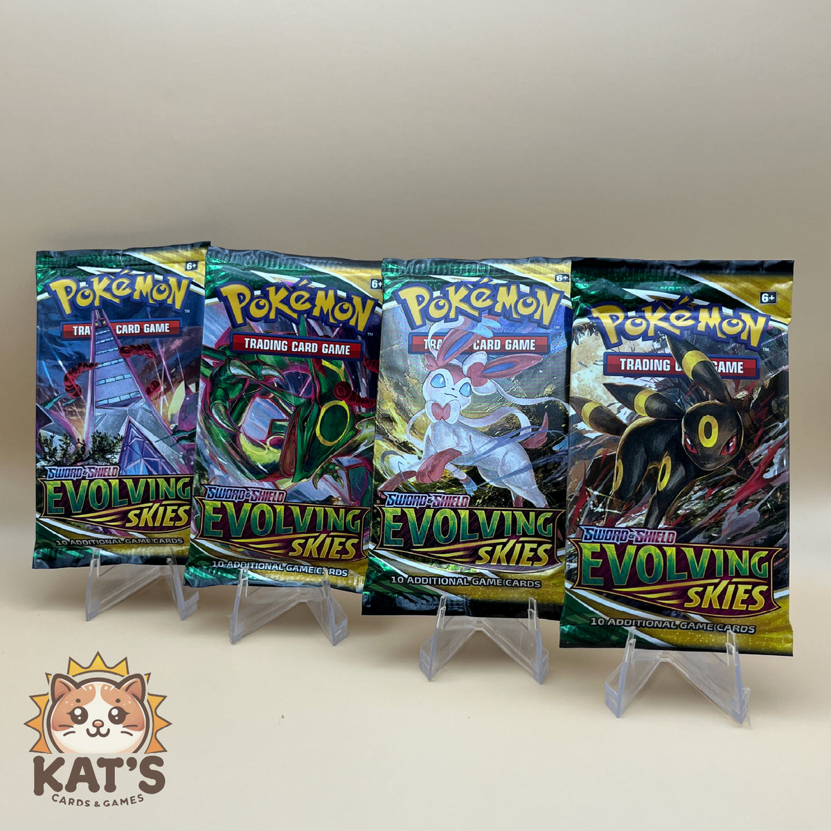 Evolving Skies Complete Pack Art Set Bundle (4-Pack)