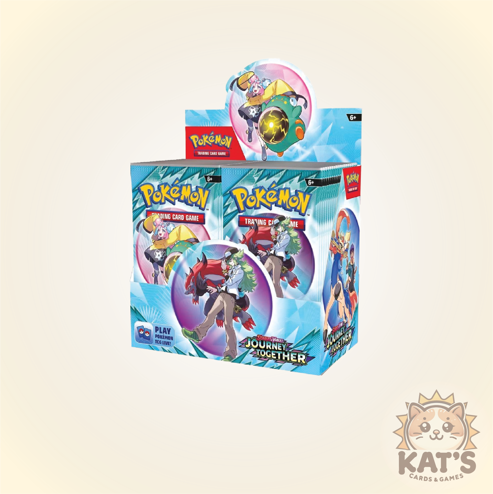 Scarlet and Violet - Journey Together Enhanced Booster Box (SV09) - 36 Packs Sealed