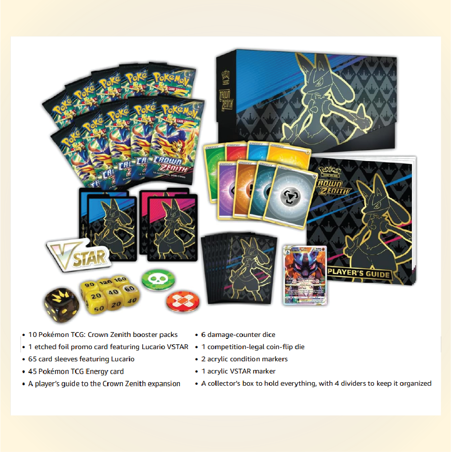 Sword & Shield - Crown Zenith Elite Trainer Box - (SWSH12.5)