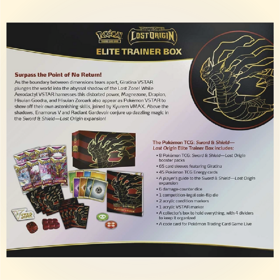 Sword & Shield - Lost Origin Elite Trainer Box - (SWSH11)