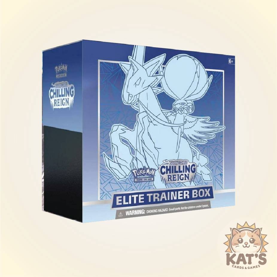 Sworld & Shield - Chilling Reign Elite Trainer Box - Ice Rider Calyrex (SWSH06)