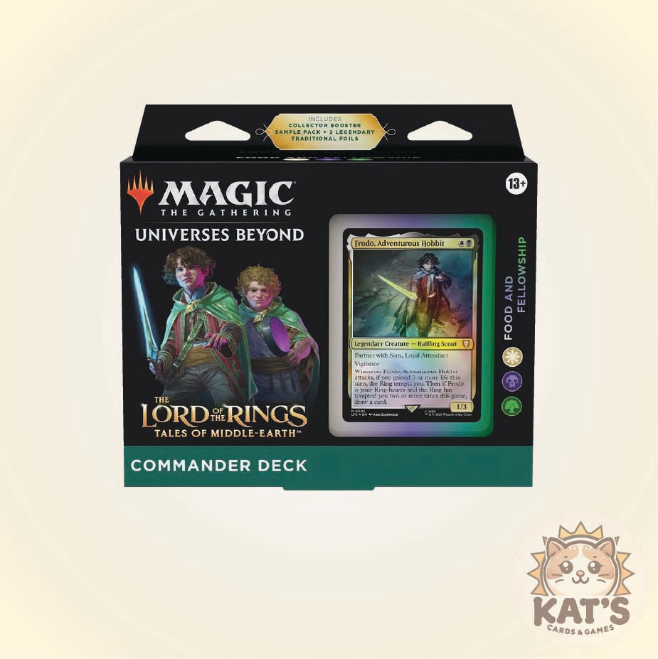 Lord of the Rings Tales of Middle Earth Commander Deck - Food and Fellowship