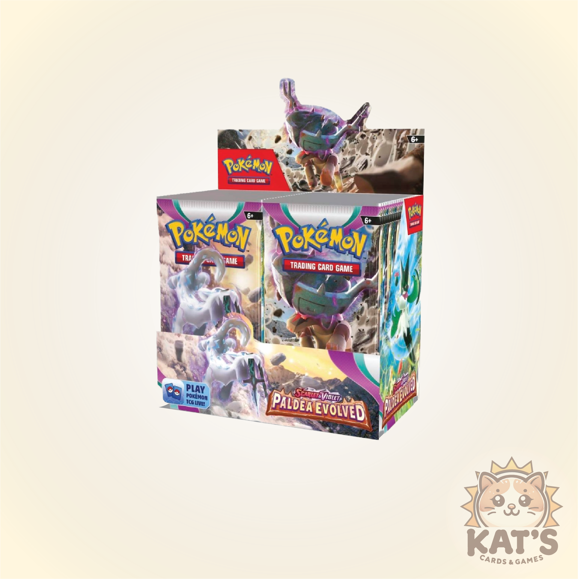 Scarlet and Violet - Paldea Evolved Booster Box (SV02) - 36 Packs Sealed