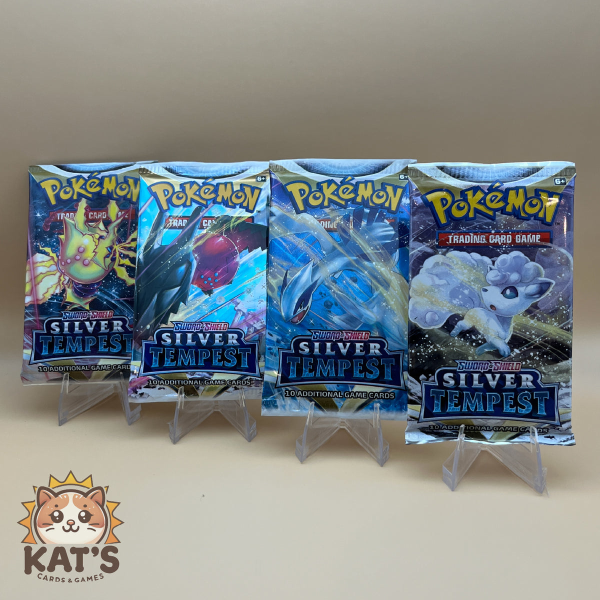 Silver Tempest Complete Pack Art Set Bundle (4-Pack)