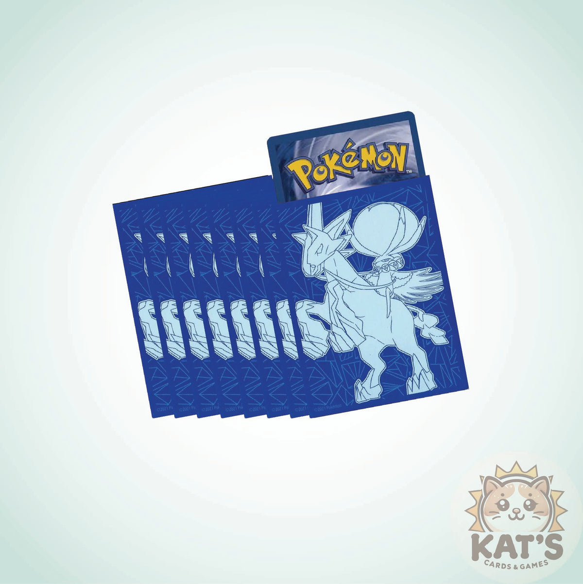 Ice Rider Calyrex Card Sleeves - Pokemon TCG Accessories