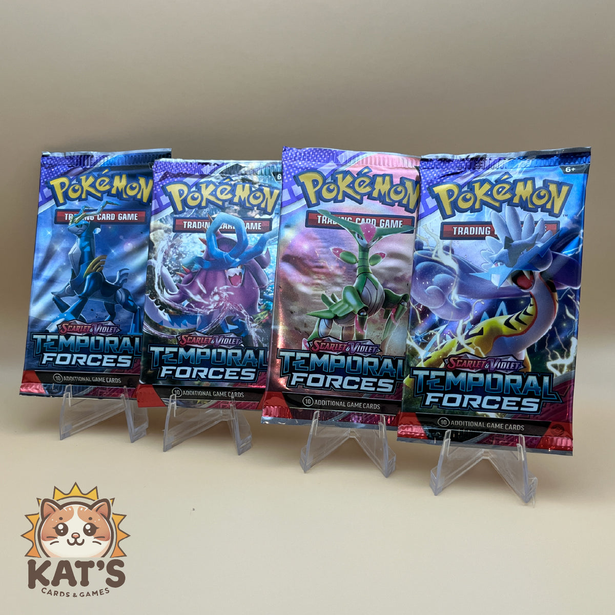 Temporal Forces Complete Pack Art Set Bundle (4-Pack)