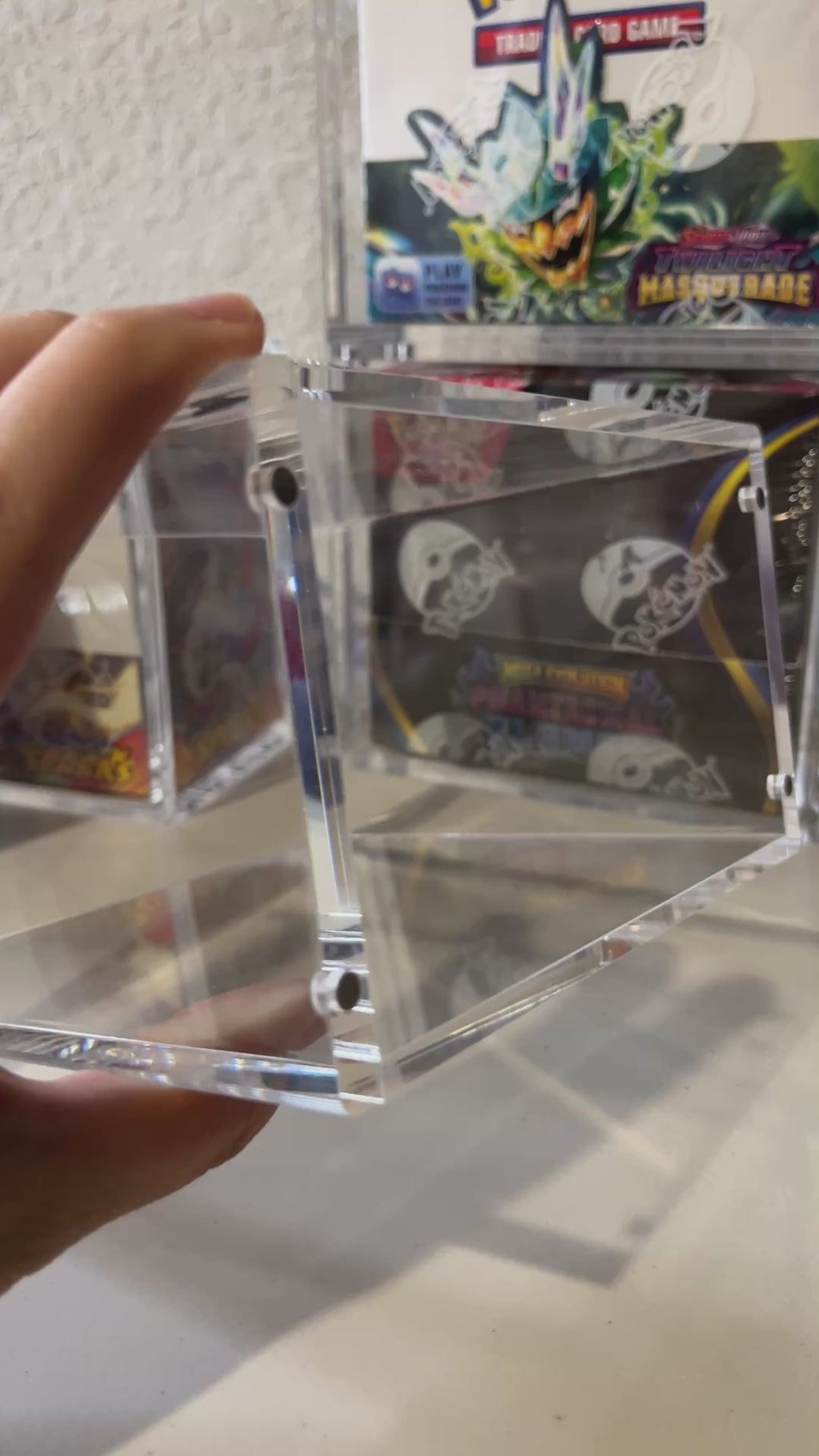 Acrylic Protective Case for Pokemon TCG Booster Boxes